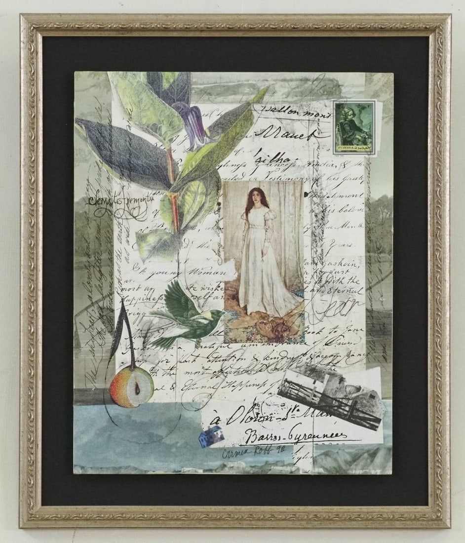 Carmen Robb Mixed Media Collage on Board (1 of 5)