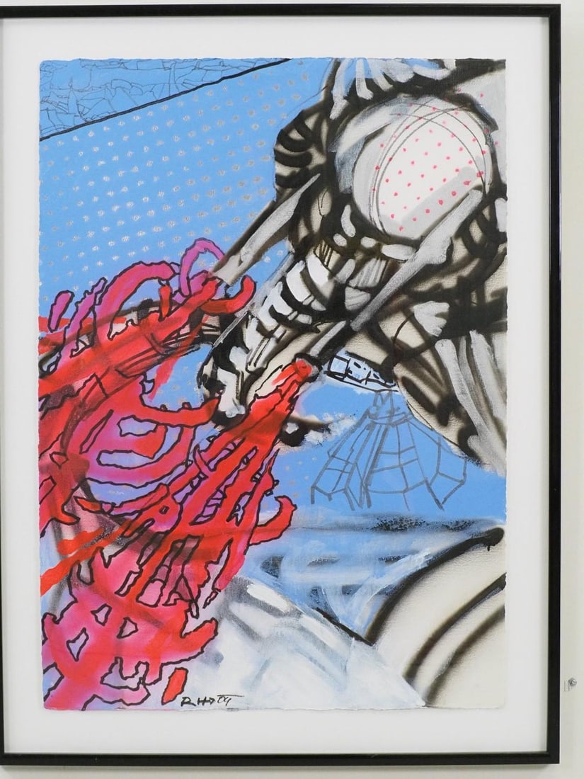 Acrylic on Paper Painting - 2