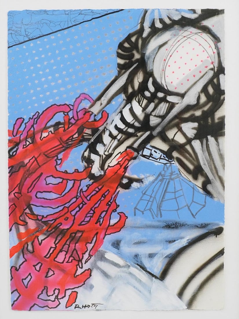 Acrylic on Paper Painting - 5