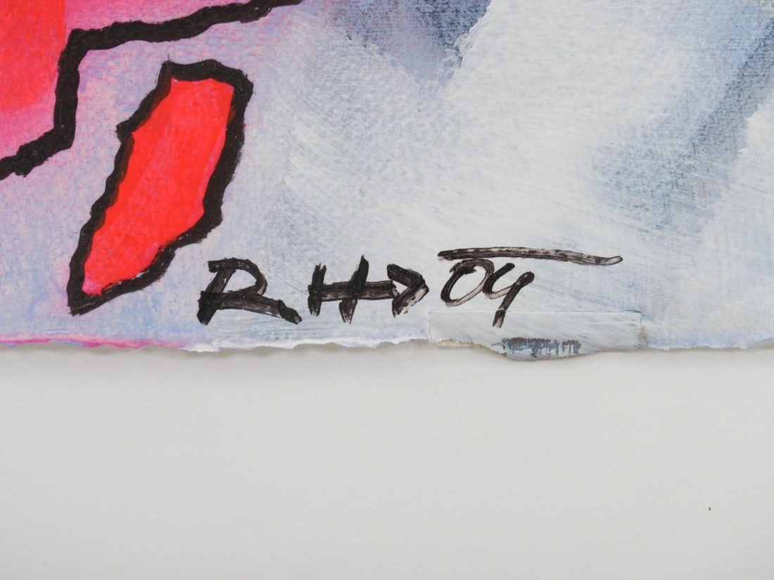 Acrylic on Paper Painting - 6