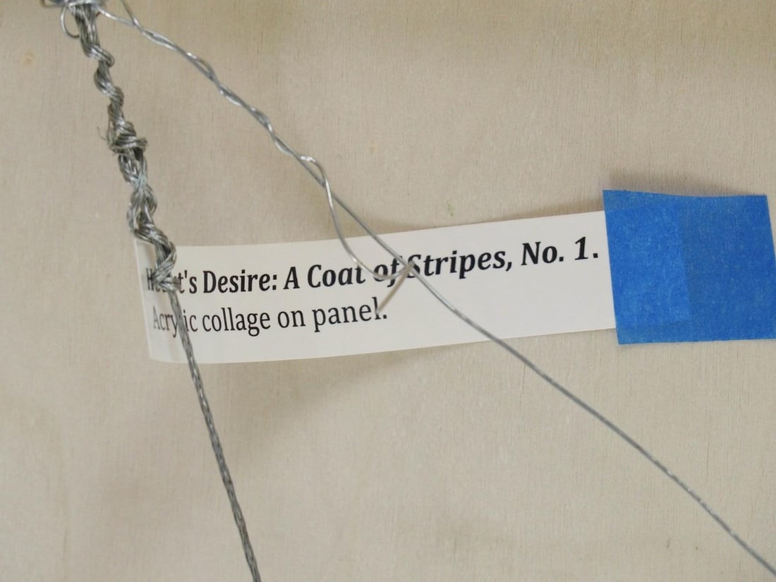 Joan Curtis Acrylic Collage on Panel - 7