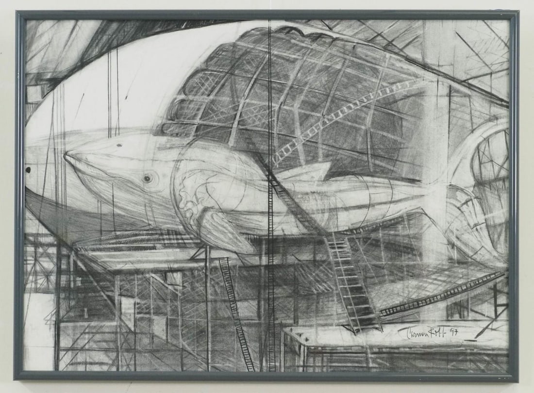 Carmen Robb Graphite & Charcoal on Pressed Paper - 2