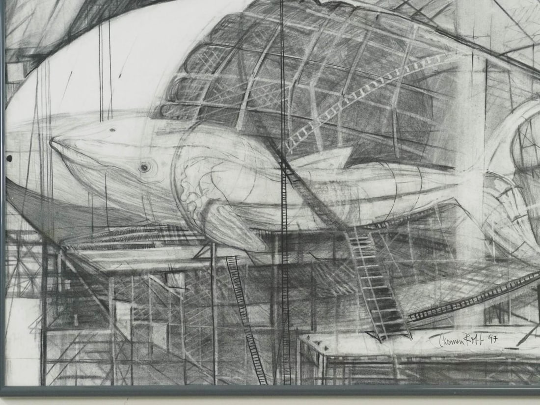 Carmen Robb Graphite & Charcoal on Pressed Paper - 3