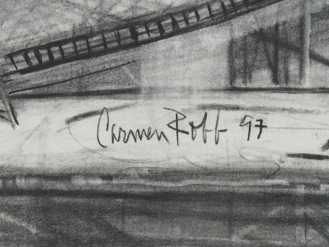 Carmen Robb Graphite & Charcoal on Pressed Paper - 4