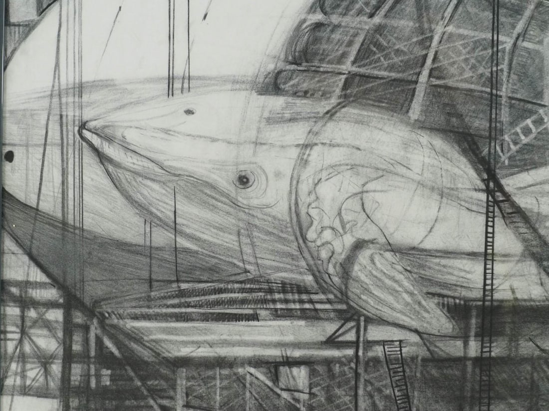 Carmen Robb Graphite & Charcoal on Pressed Paper - 5