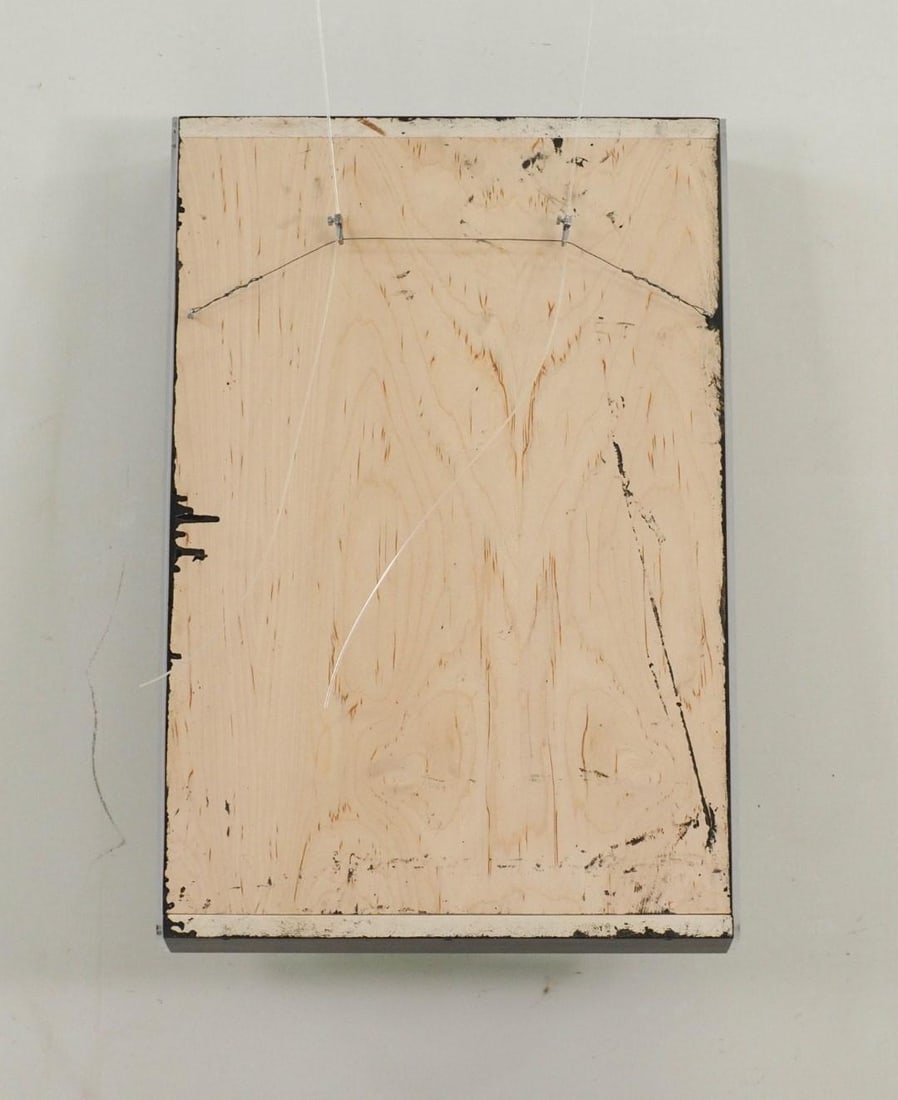 Fran Bull Wall Sculpture in Shadowbox - 10