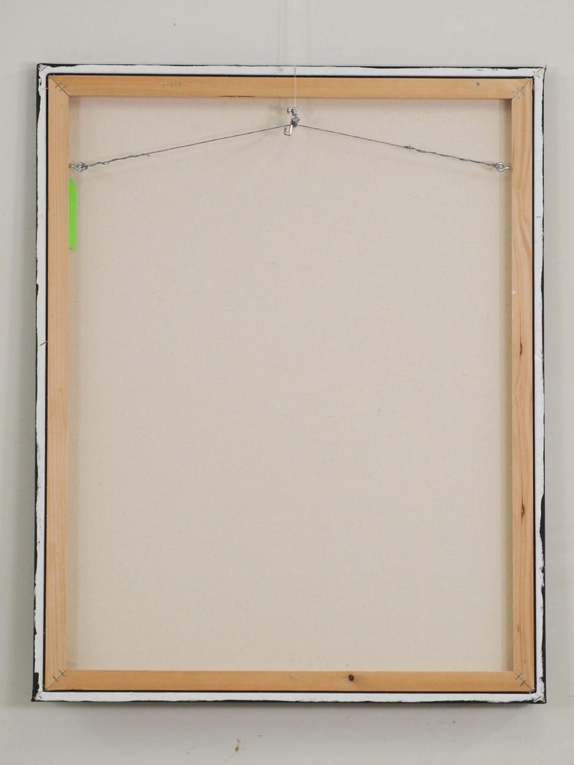 Unsigned Oil on Canvas Abstract Painting - 4