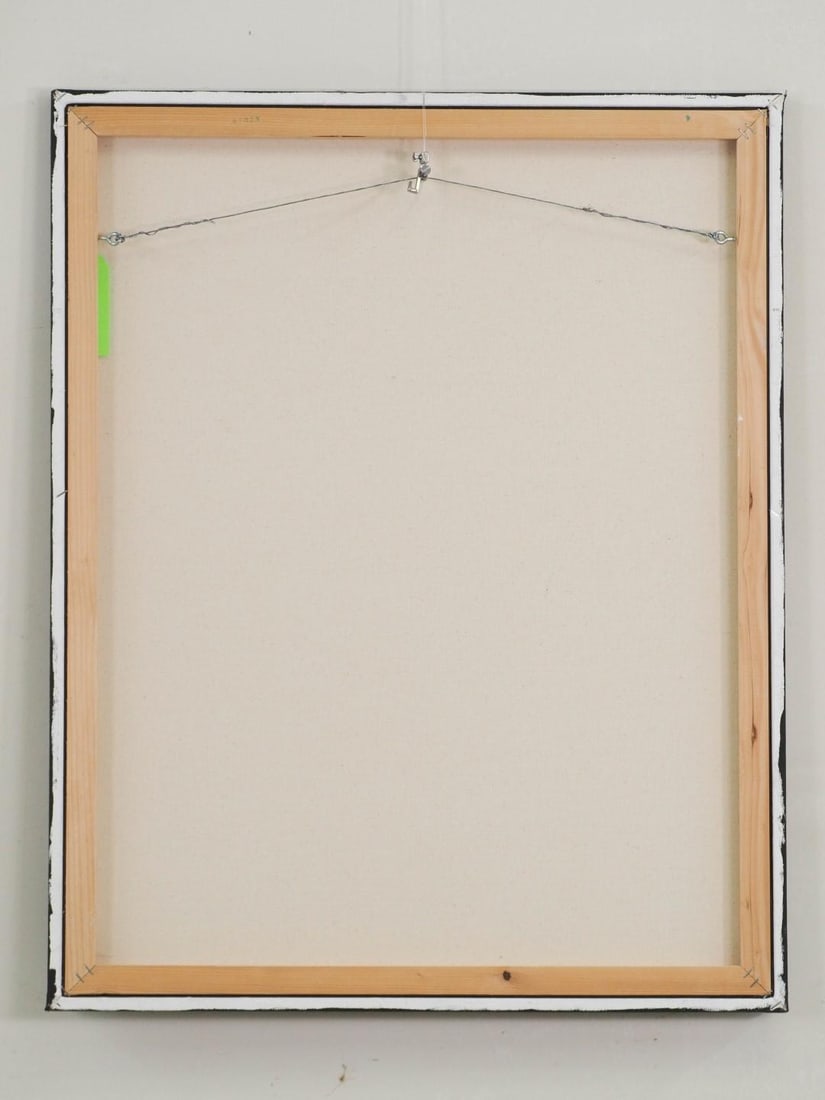 Unsigned Oil on Canvas Abstract Painting - 5