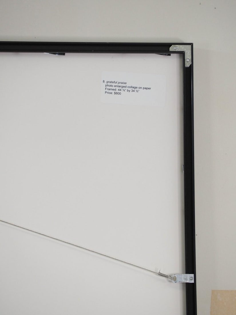 Fran Bull Enlarged Photo of Collage on Paper - 4