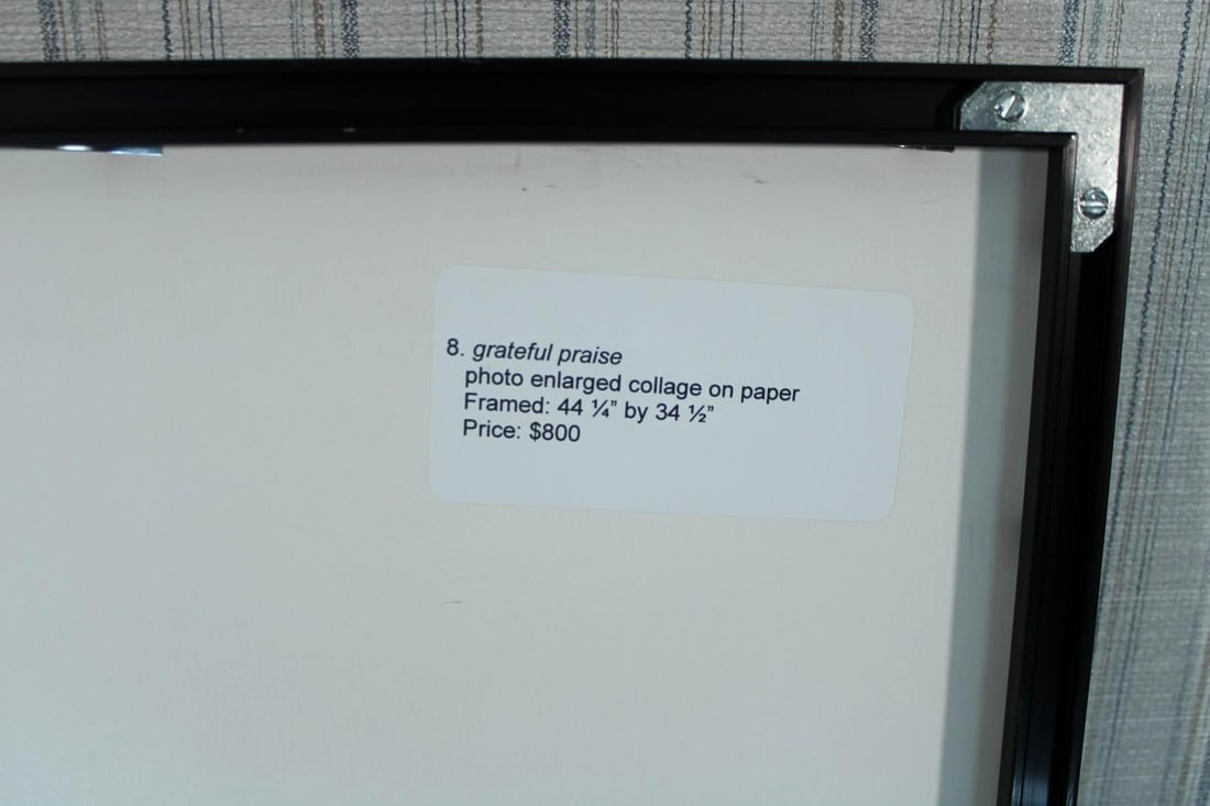 Fran Bull Enlarged Photo of Collage on Paper - 5