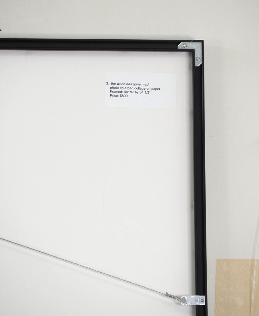 Fran Bull Enlarged Photo of Collage on Paper - 4