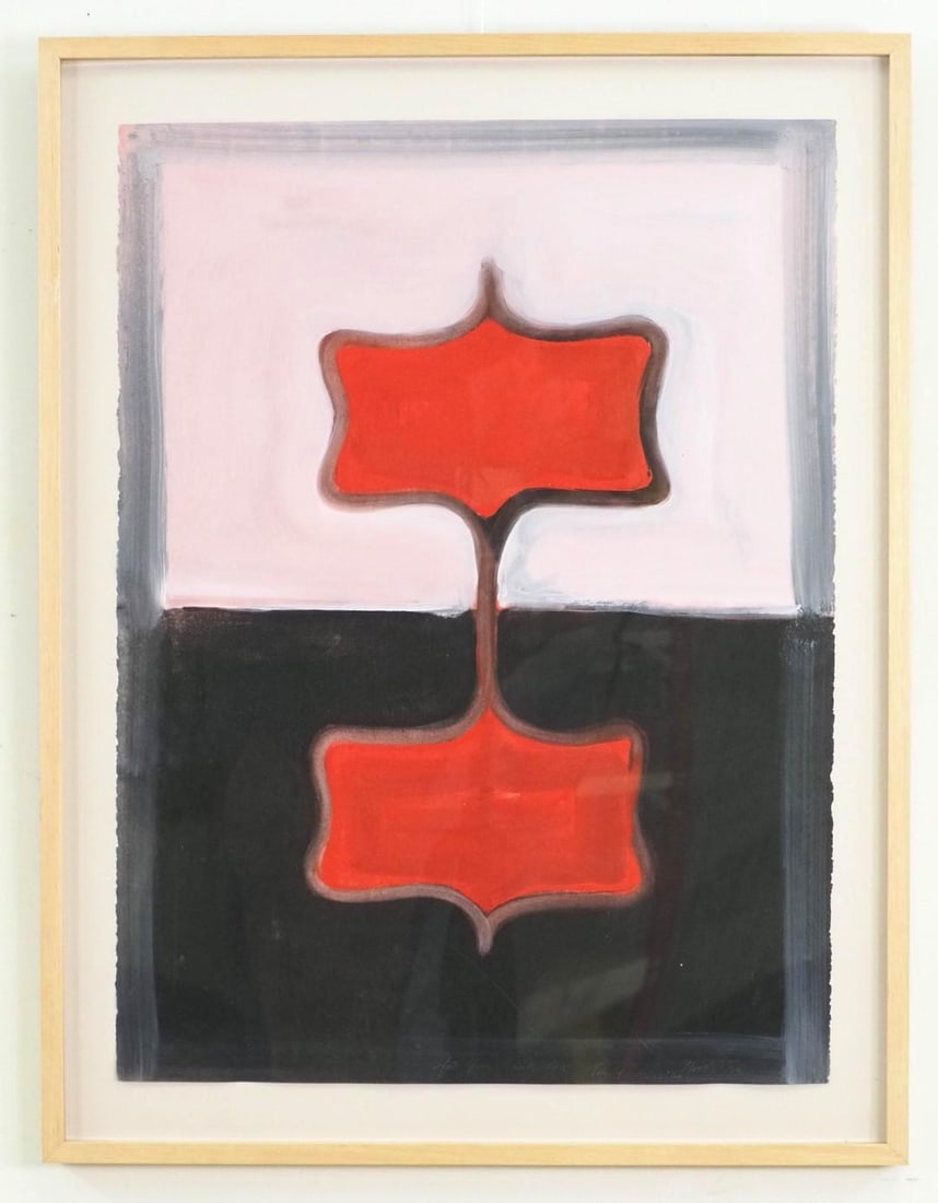 Tony Moore Mixed Media on Paper Painting (1 of 7)