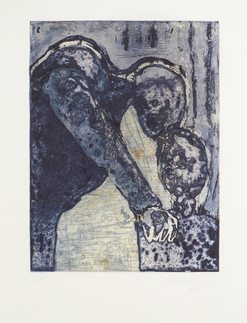 Fran Bull Print on Pressed Paper - 4