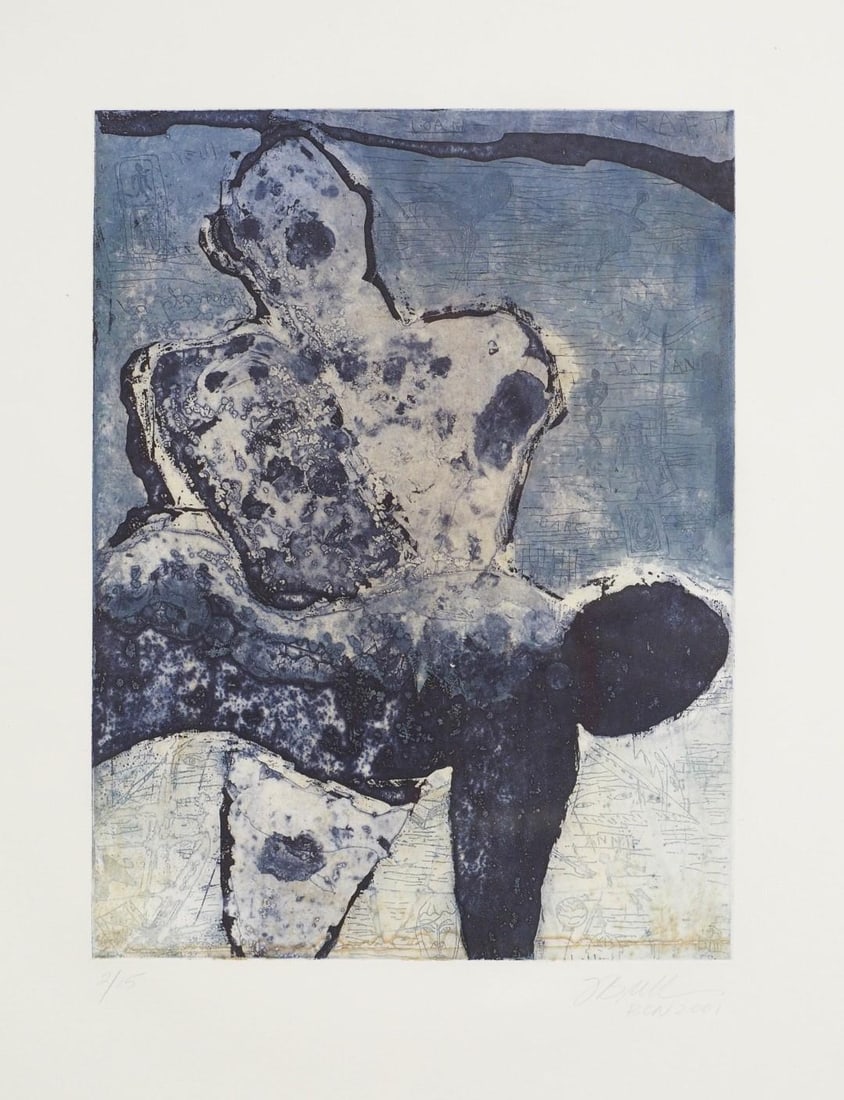 Fran Bull Print on Pressed Paper - 3