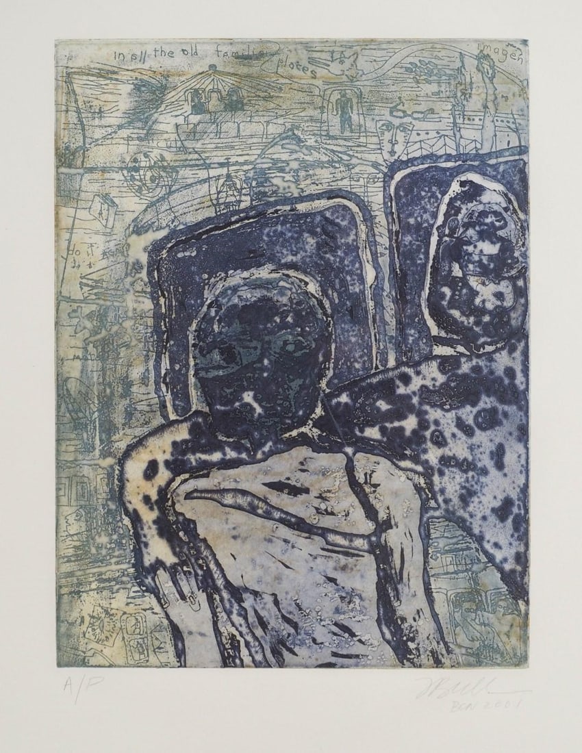 Fran Bull Artist Proof Print on Pressed Paper - 3