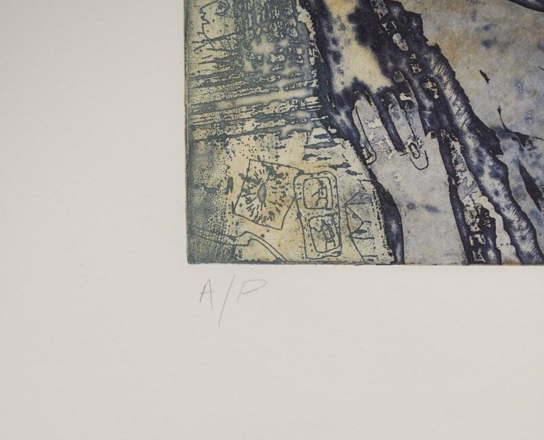 Fran Bull Artist Proof Print on Pressed Paper - 7