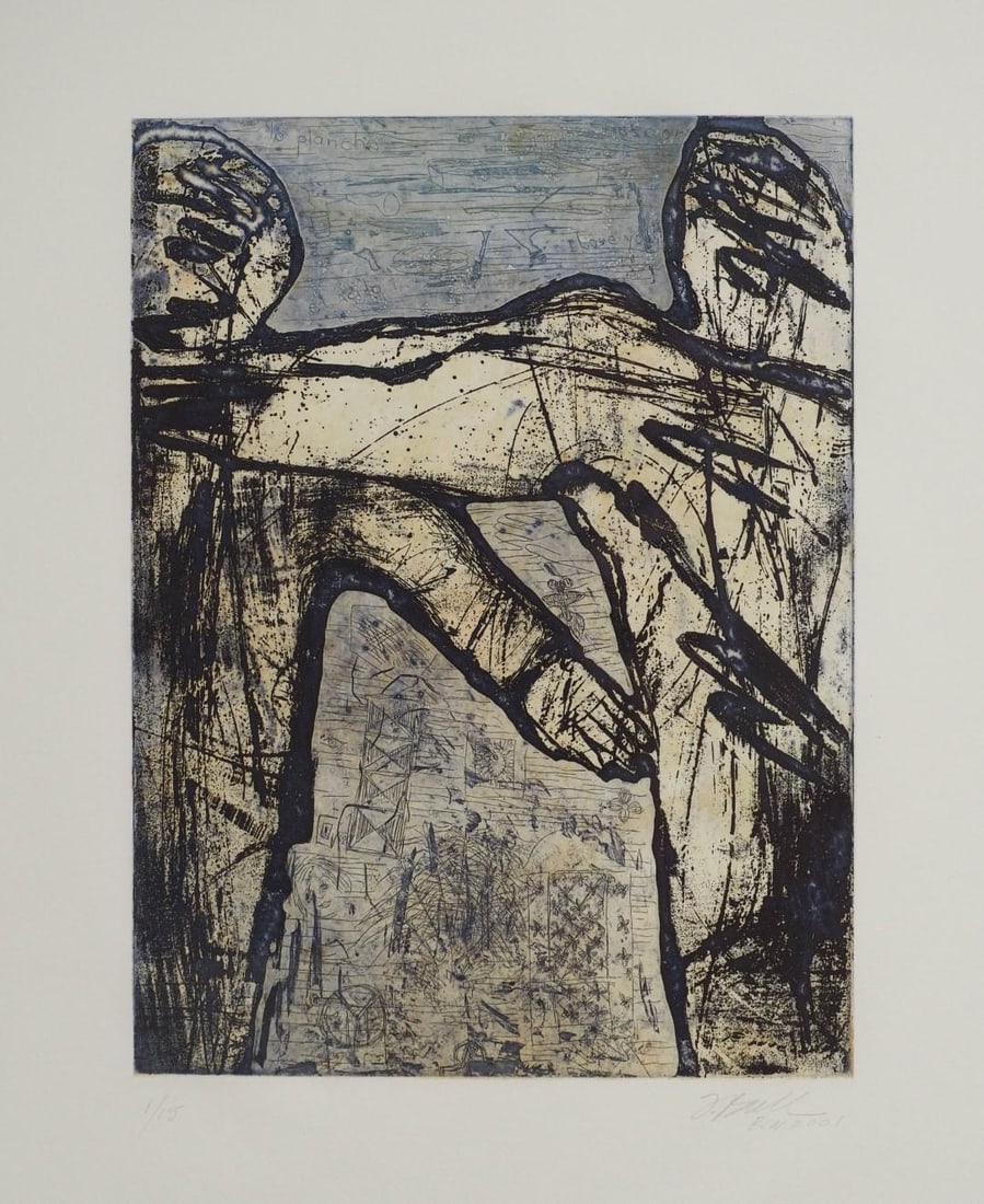 Fran Bull Print on Pressed Paper - 3