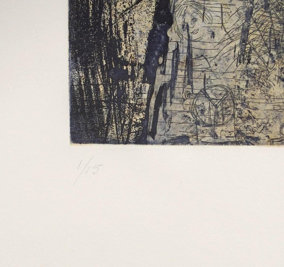 Fran Bull Print on Pressed Paper - 5