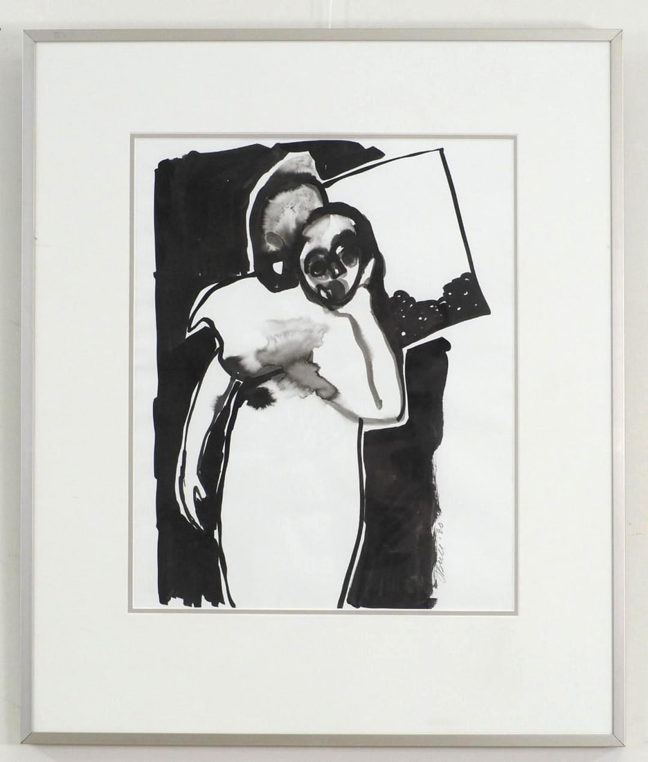 Fran Bull India Ink on Paper (1 of 8)