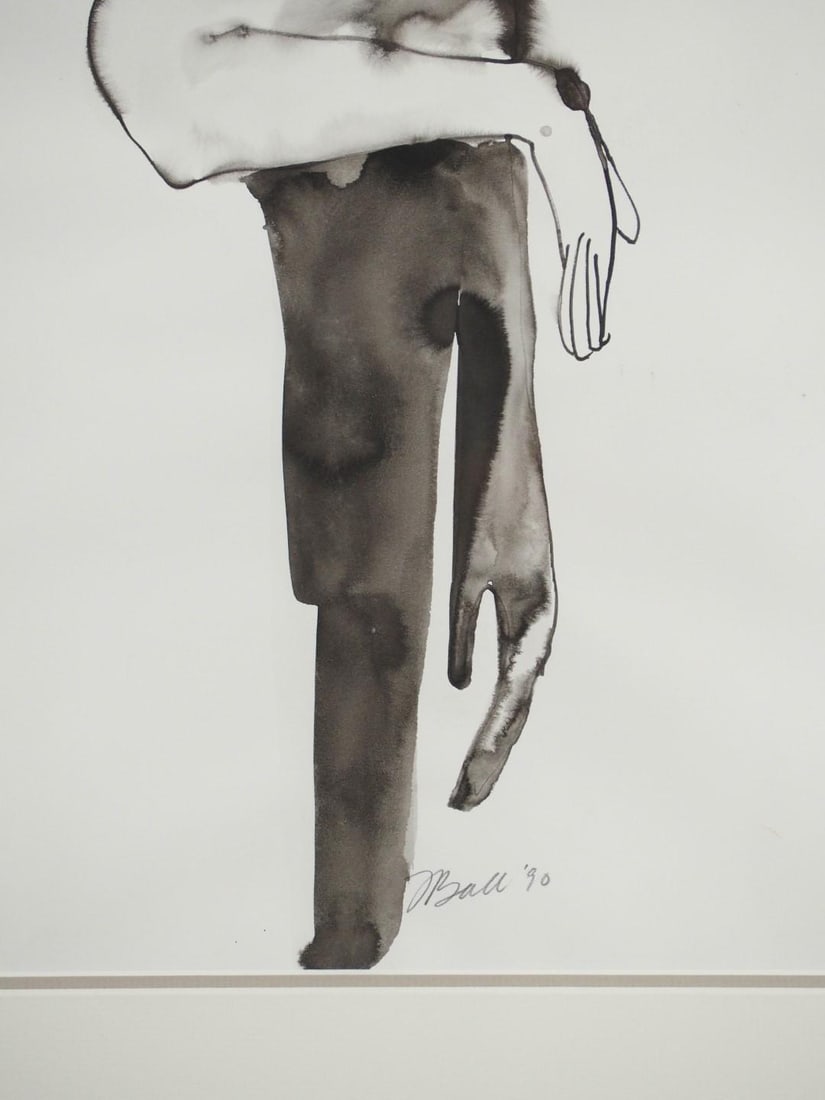 Fran Bull India Ink on Paper - 4