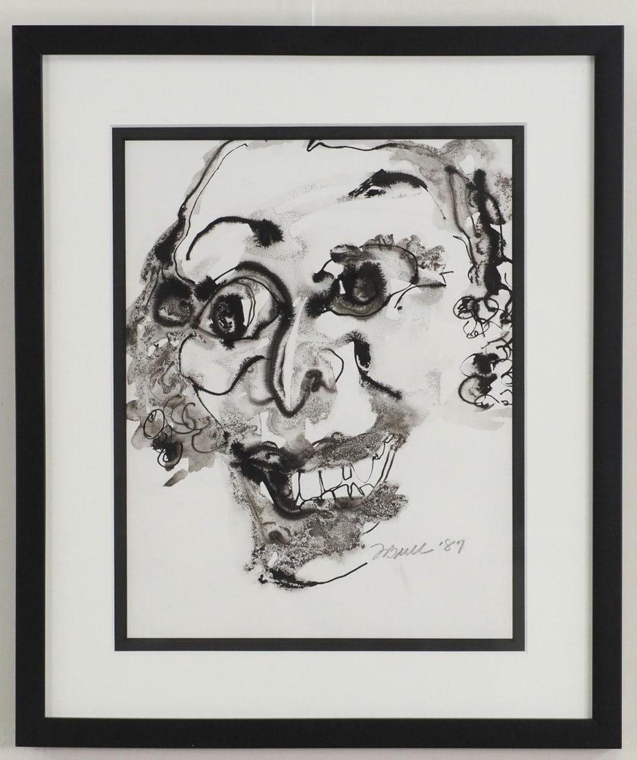 Fran Bull India Ink on Paper - 2