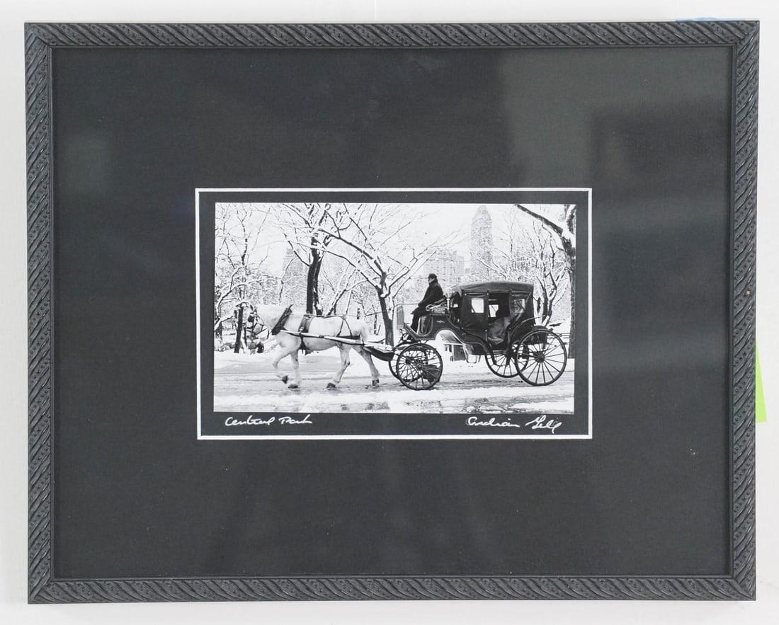 Framed Black and White Photo - 2