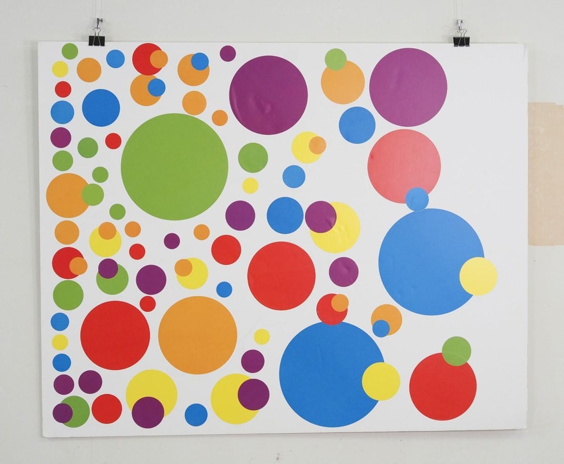 Fran Bull 2-Sided Stickers on Foam Board - 3