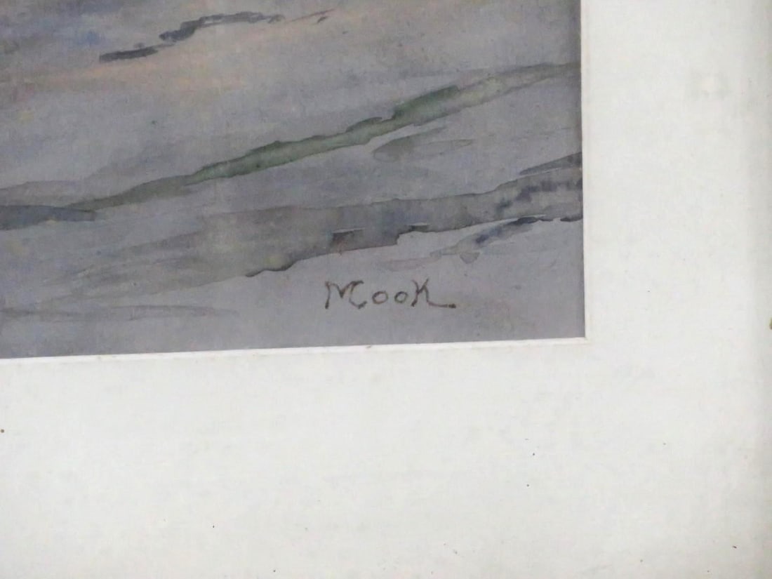 Belgium Village Watercolor on Paper Painting - 6