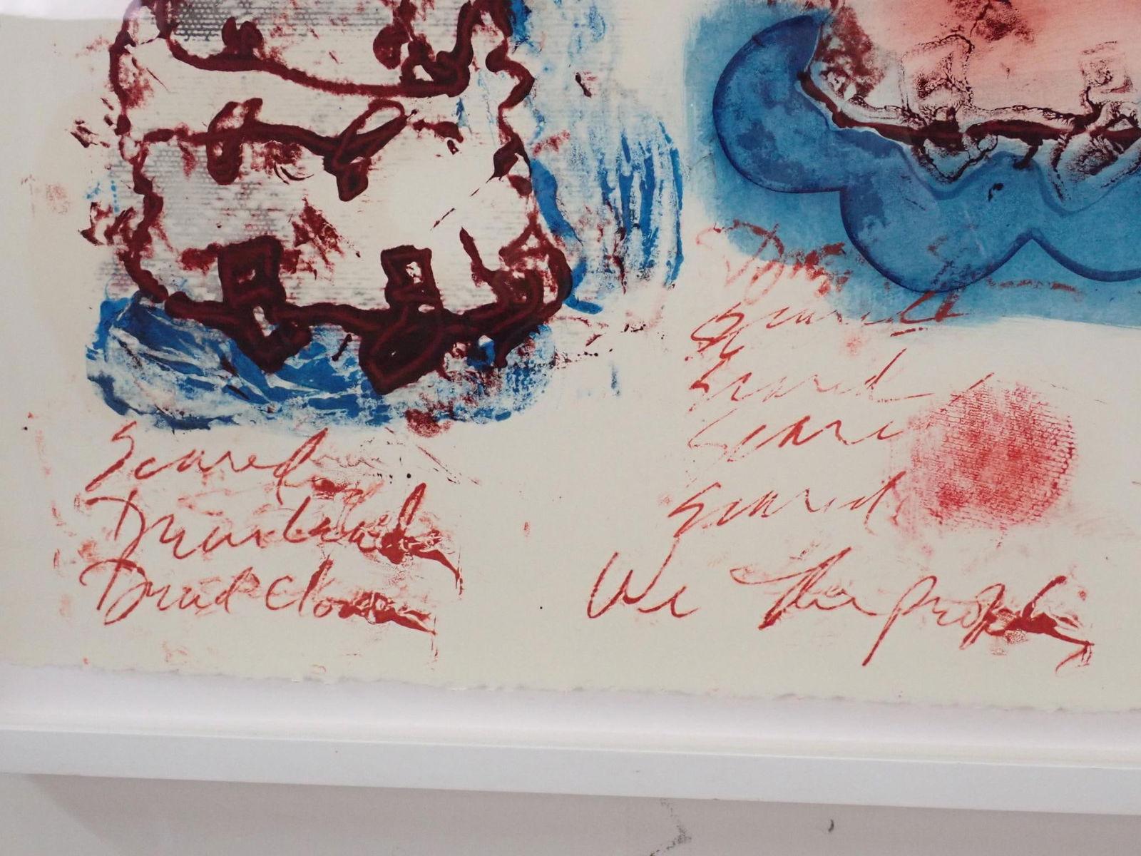 Dustin Spear "Scared" Oil on Fabriano Paper Painting - 5