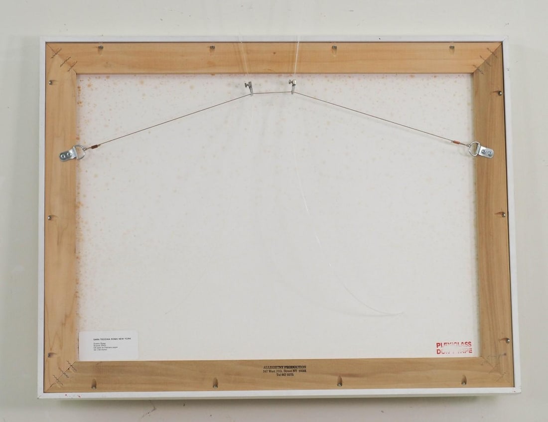 Dustin Spear "Scared" Oil on Fabriano Paper Painting - 8