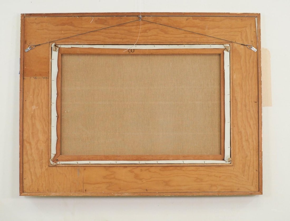 David E. Fern Oil on Canvas Painting - 9