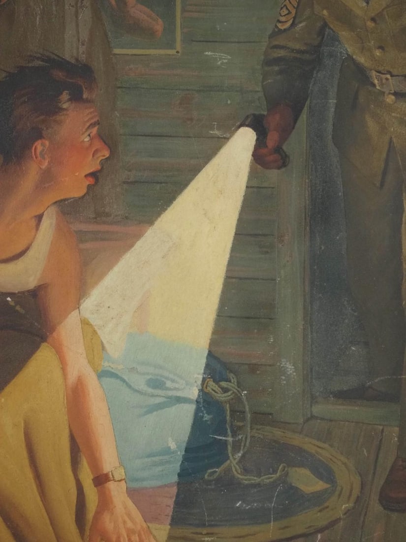 Oil on Masonite Painting - 3