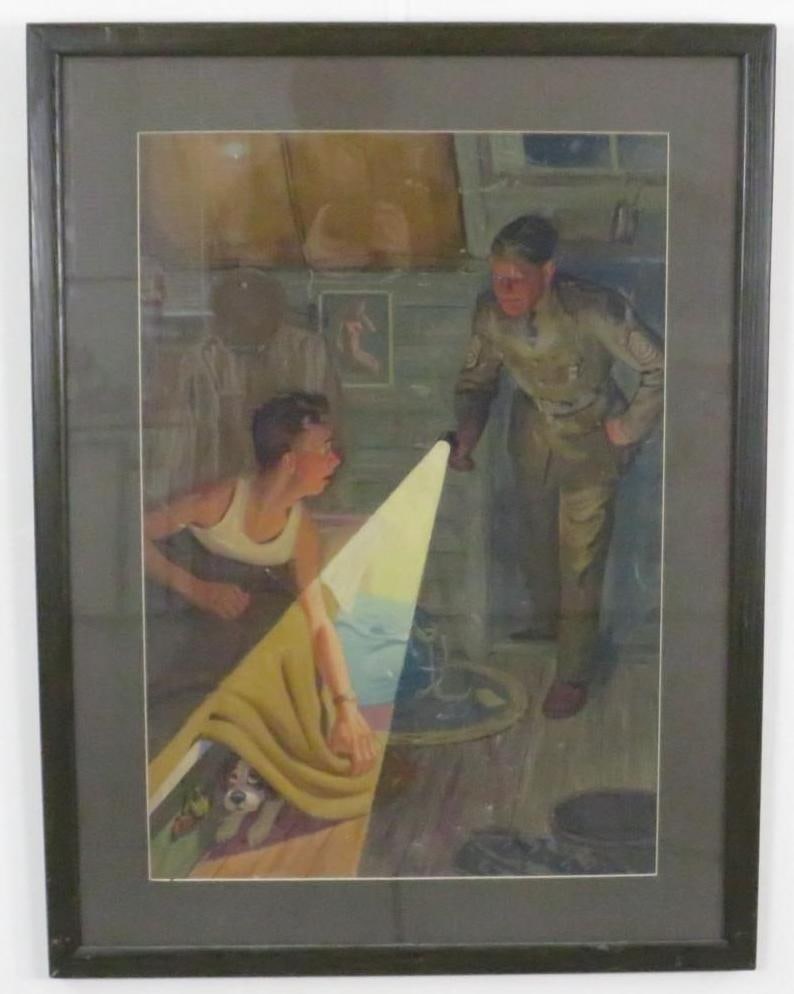 Oil on Masonite Painting - 6