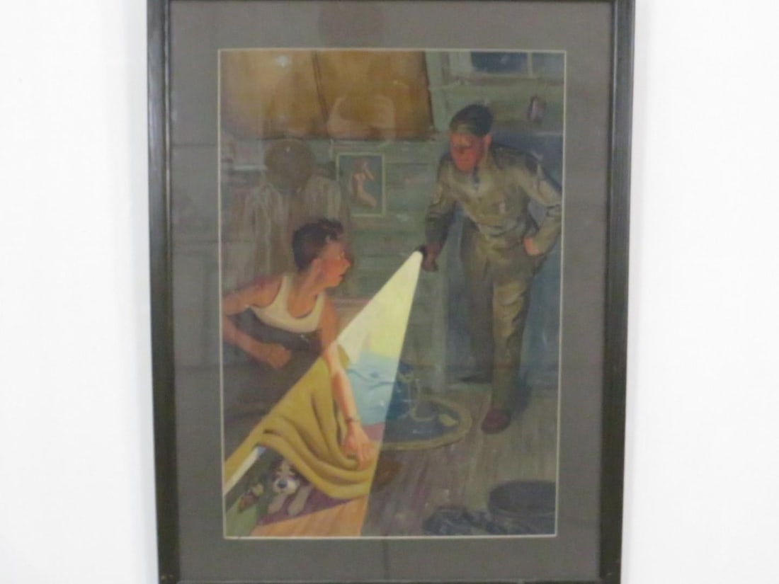 Oil on Masonite Painting - 7