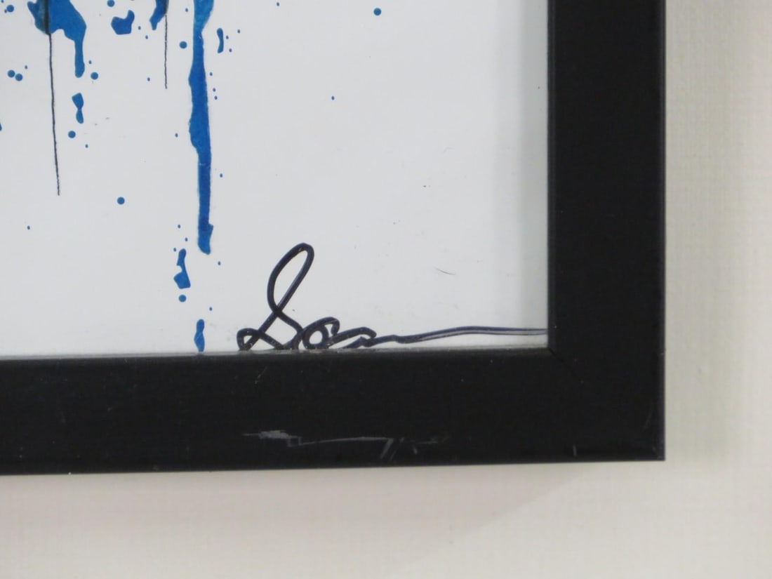 Sean Carlson Print of Bob Marley "Splatter" Portrait - 3