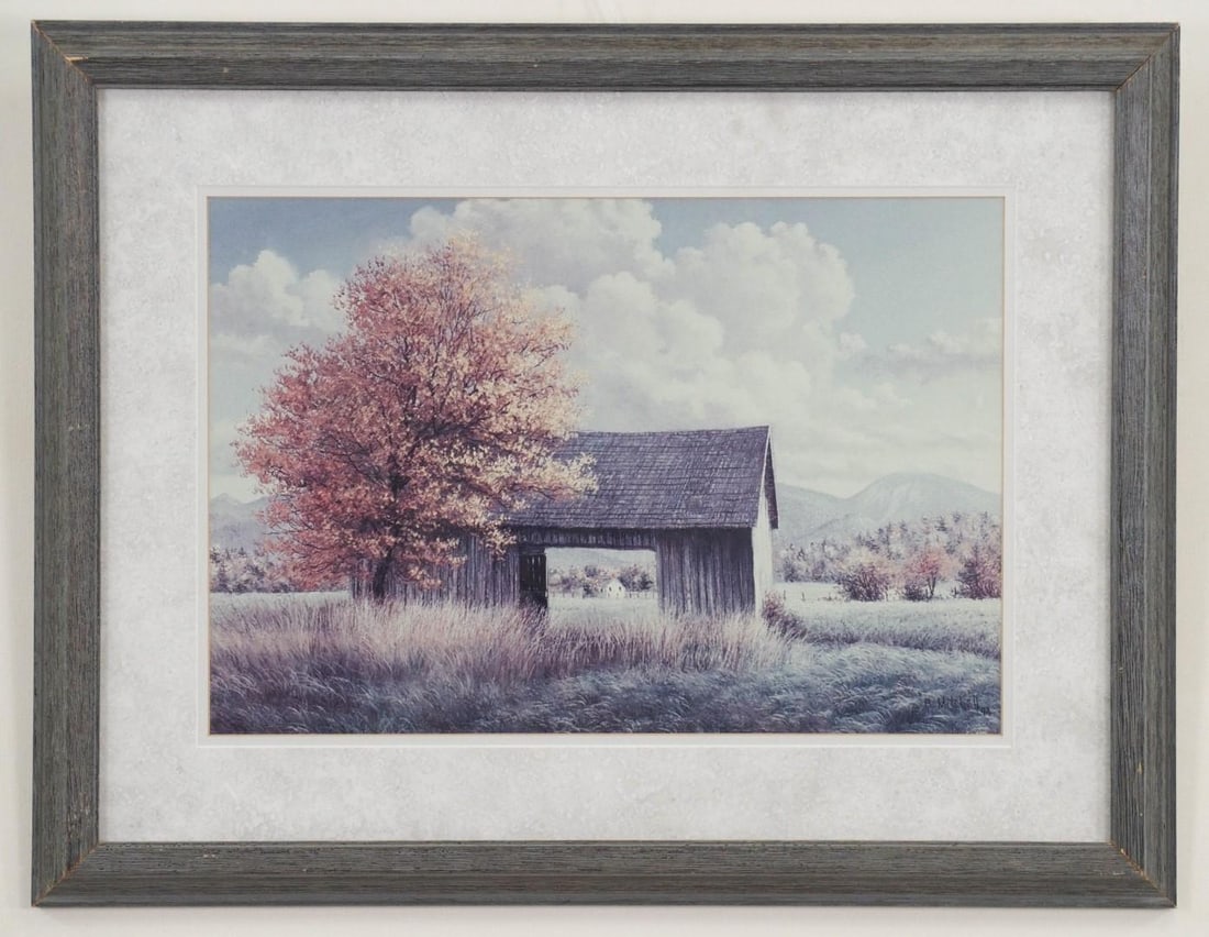 B. Mitchell Print on Paper - 2