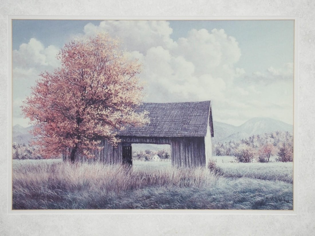 B. Mitchell Print on Paper - 3