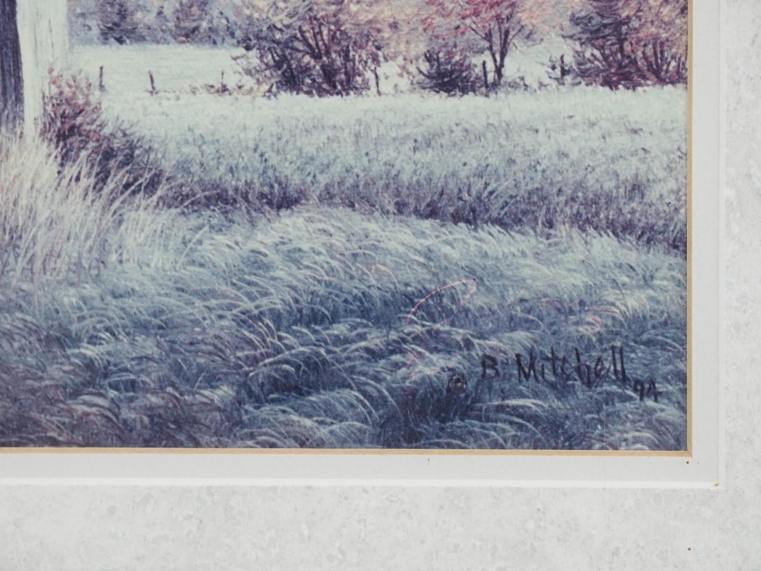 B. Mitchell Print on Paper - 4