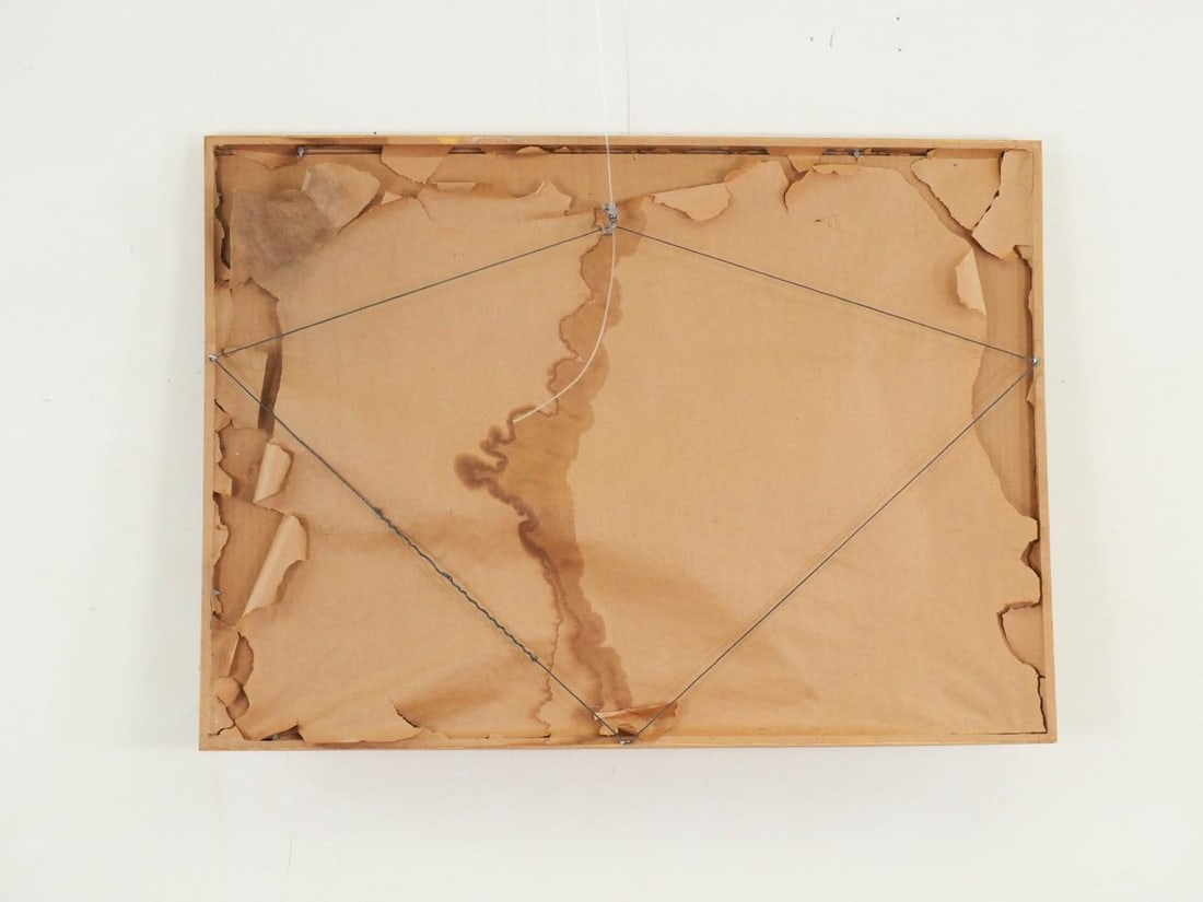 M. Abrams Acrylic on Paper Painting - 7