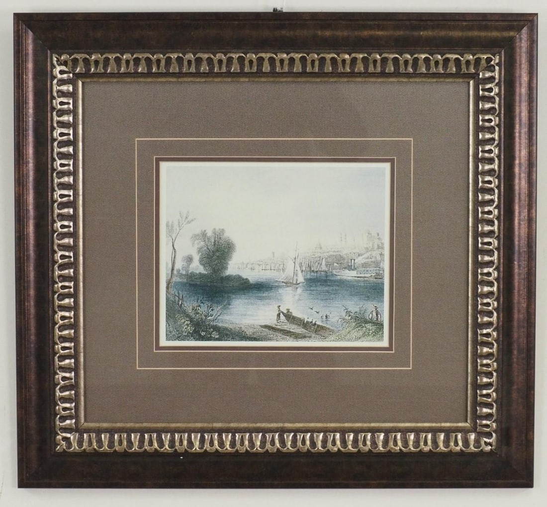W.H. Bartlett "Albany" Print on Paper (1 of 5)