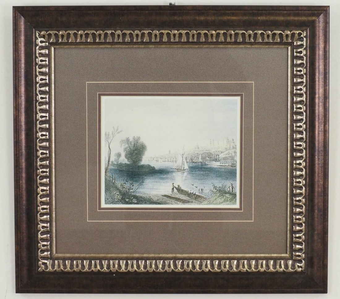 W.H. Bartlett "Albany" Print on Paper - 2