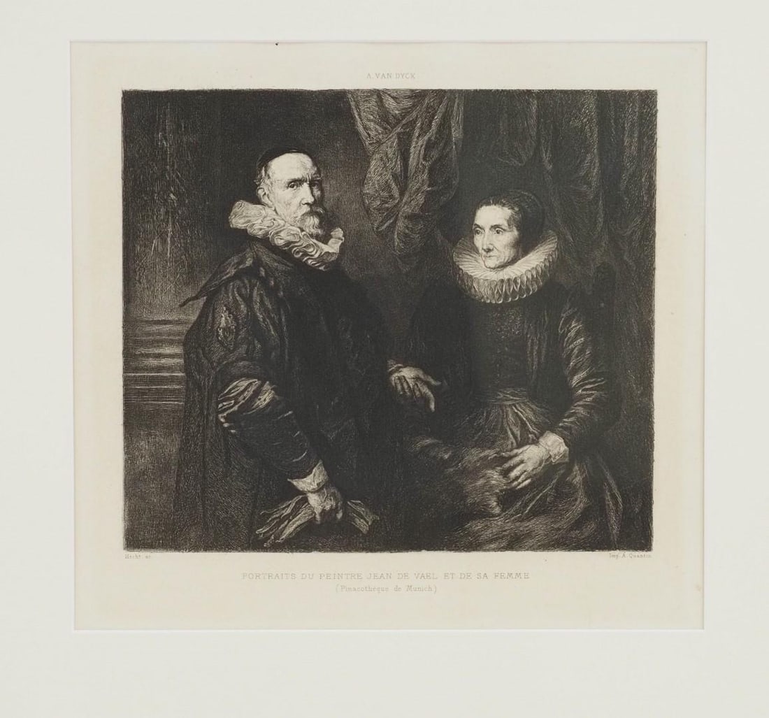 A. Van Dyck Print on Paper - 3