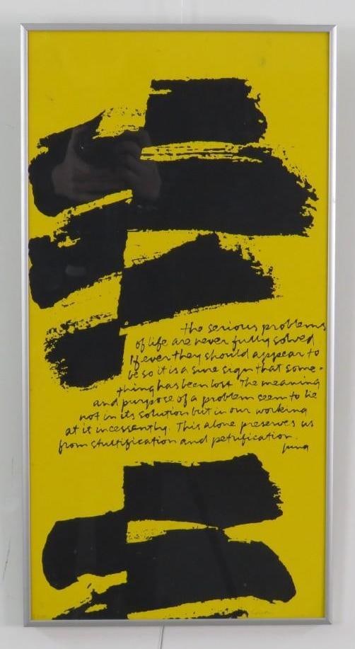 Sister Mary Corita Kent "Working on It Incessantly" Serigraph - 2