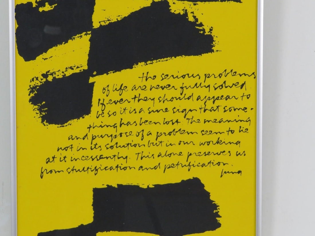 Sister Mary Corita Kent "Working on It Incessantly" Serigraph - 3