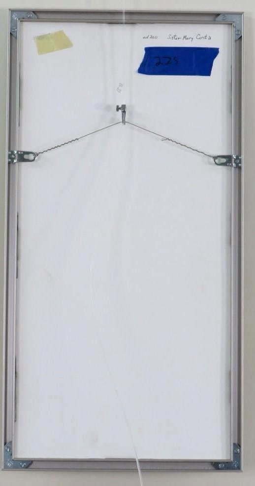 Sister Mary Corita Kent "Working on It Incessantly" Serigraph - 5