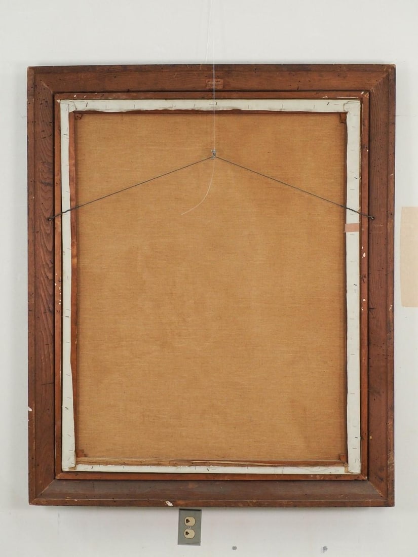 "The Young Beggar" Acrylic on Canvas Painting - 9