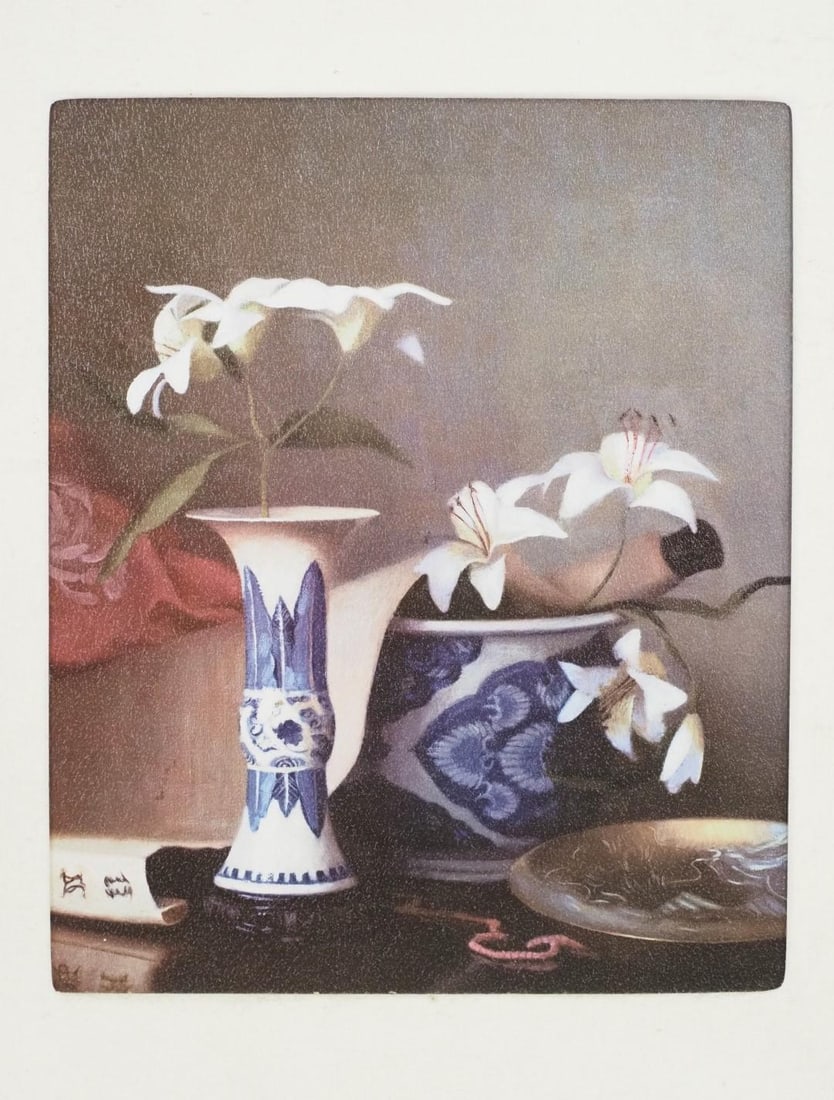 "The Ming Goblet" Print on Masonite - 4