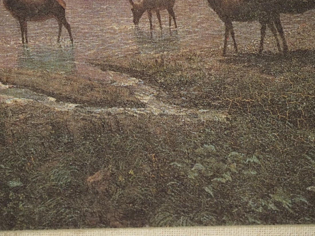 "The Sierra Nevada in California" Print on Canvas - 5