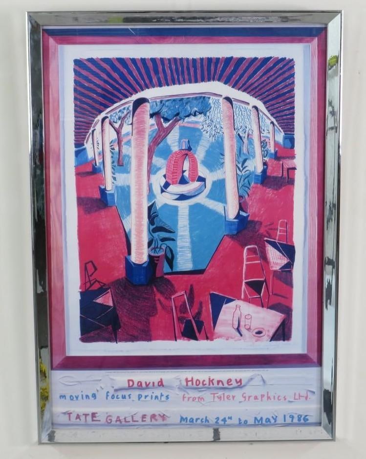 Advertising Print: 33.5"x23.5" framed 