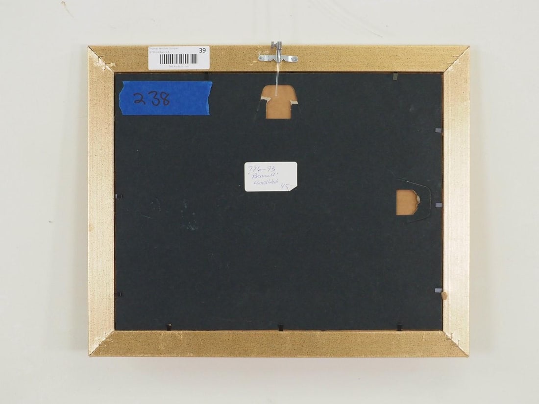 Ethan Bennett "Round the Point of a Sudden Came the Sea" Lithograph - 6